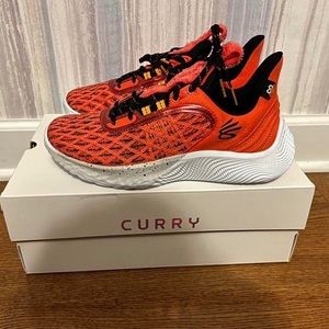 NEW Under Armour Curry Flow 9 Sesame Street Elmo's Men's Size 8.5